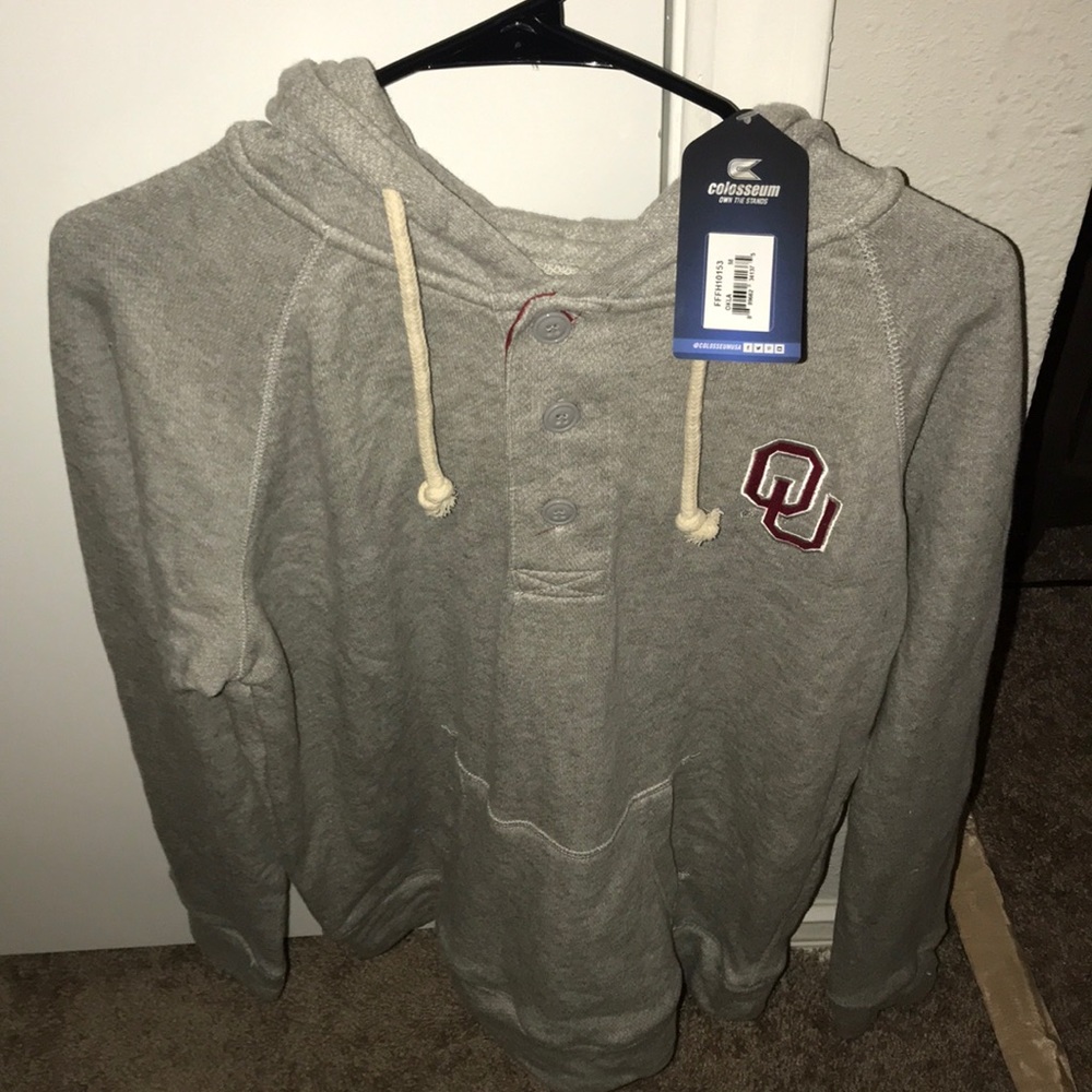 The University of Oklahoma sweatshirt